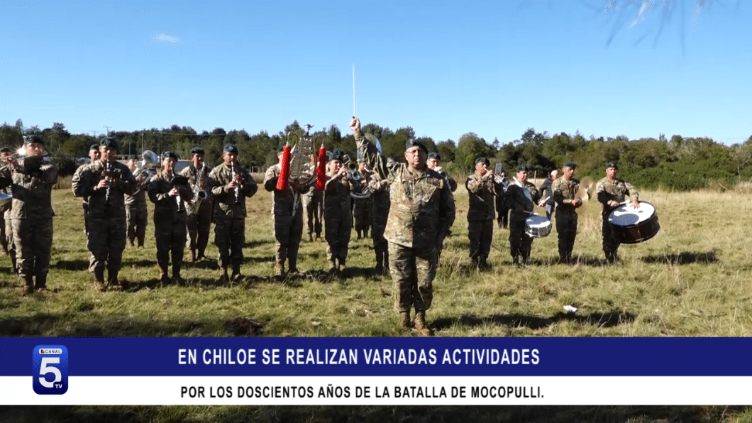 EN CHILOE DESARROLLAN ACTIVIDADES POR LOS DOSCIENTOS AÑOS DE LA BATALLA
